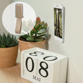 kwmobile Smartphone Fingerhalter Griff mit Ständer - Finger Halter für magnetische Autohalterungen - Selbstklebende Handy Fingerhalterung