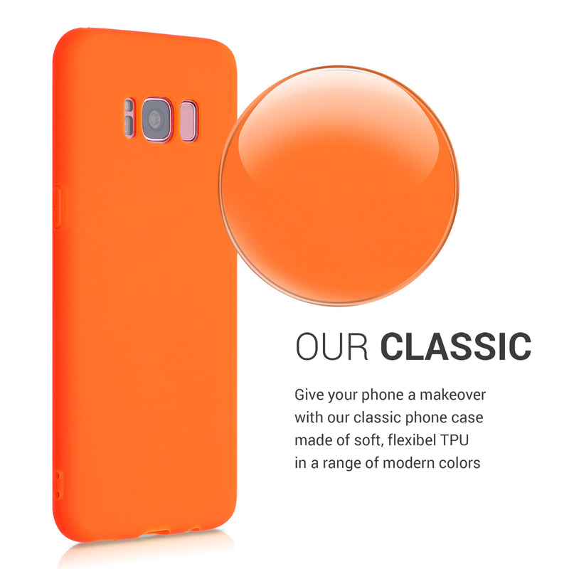 kwmobile Handyhülle für Samsung Galaxy S8 Hülle - Kabelloses Laden - Schutzhülle Cover