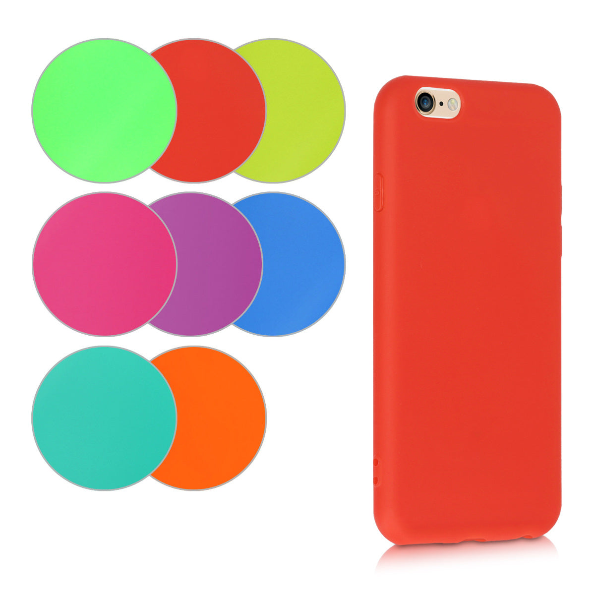kwmobile Handyhülle für Apple iPhone 6 / 6S - Kabelloses Laden - Schutzhülle Cover
