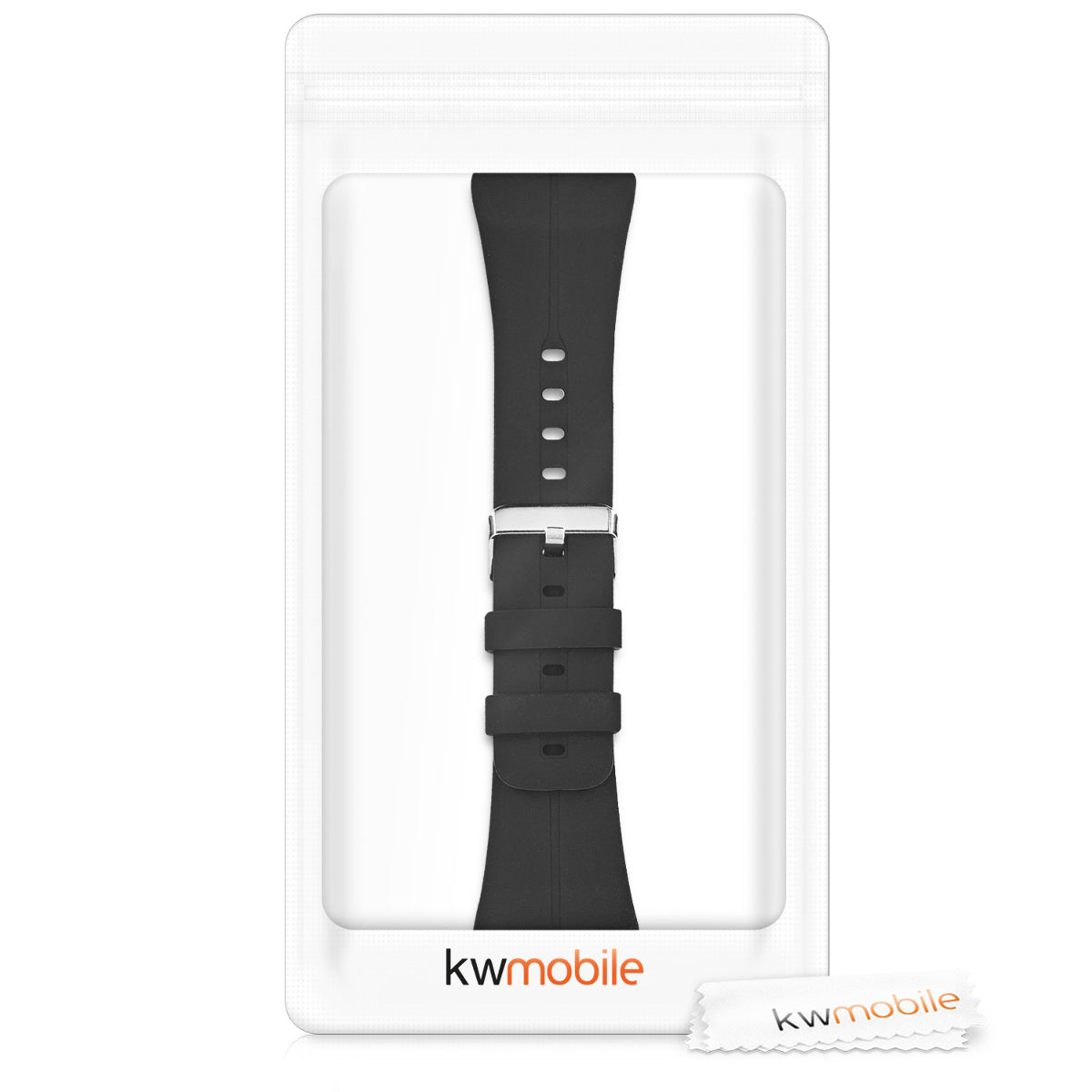 kwmobile Armband kompatibel mit Polar M400 / M430 Armband - Fitnesstracker Sportarmband Band aus Silikon