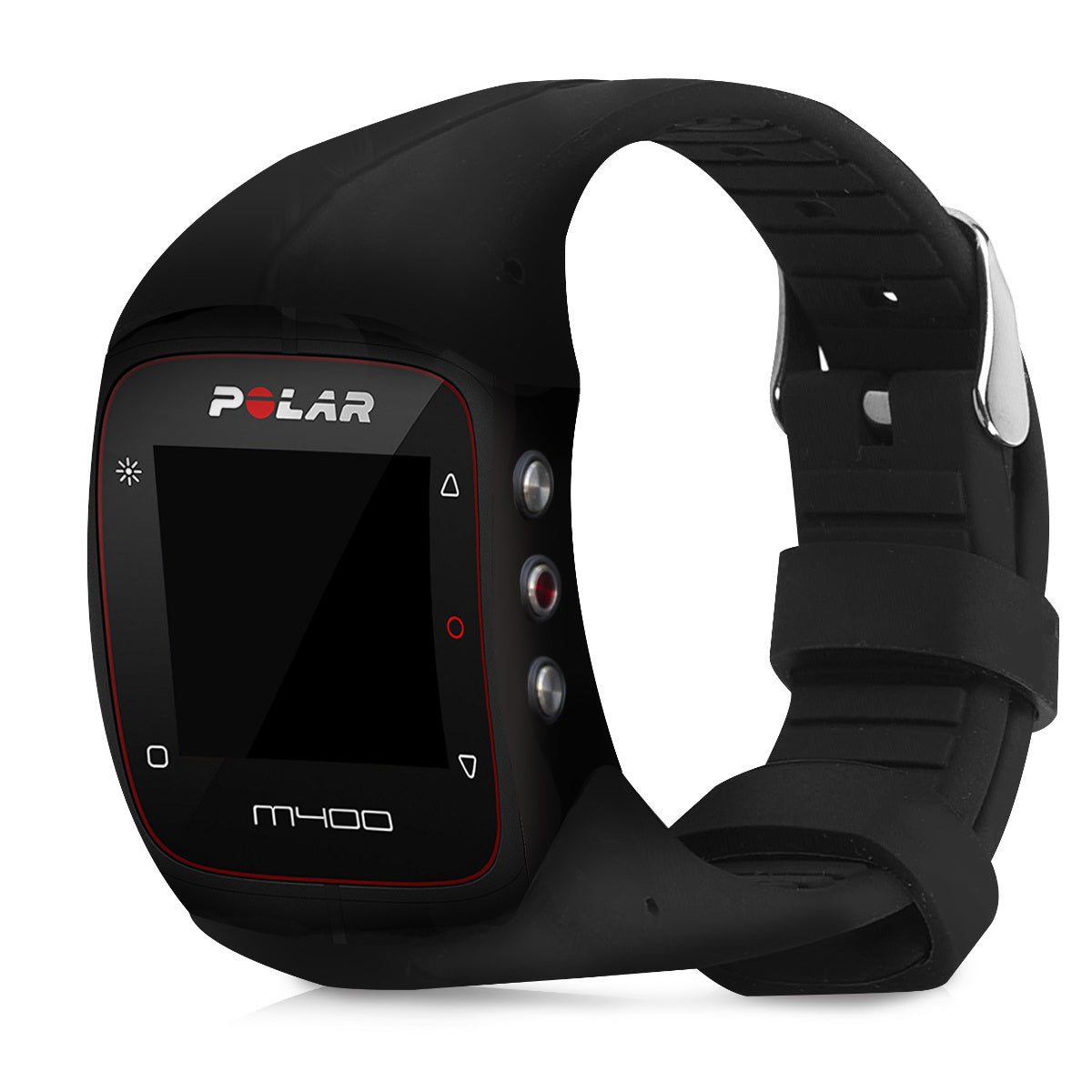 kwmobile Armband kompatibel mit Polar M400 / M430 Armband - Fitnesstracker Sportarmband Band aus Silikon