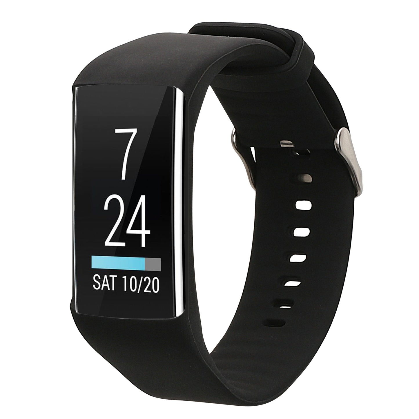 kwmobile Silikon Uhrenarmband für Polar A360 / A370 Armband Ersatzarmband für Fitnesstracker Wechselarmband Smartwatch