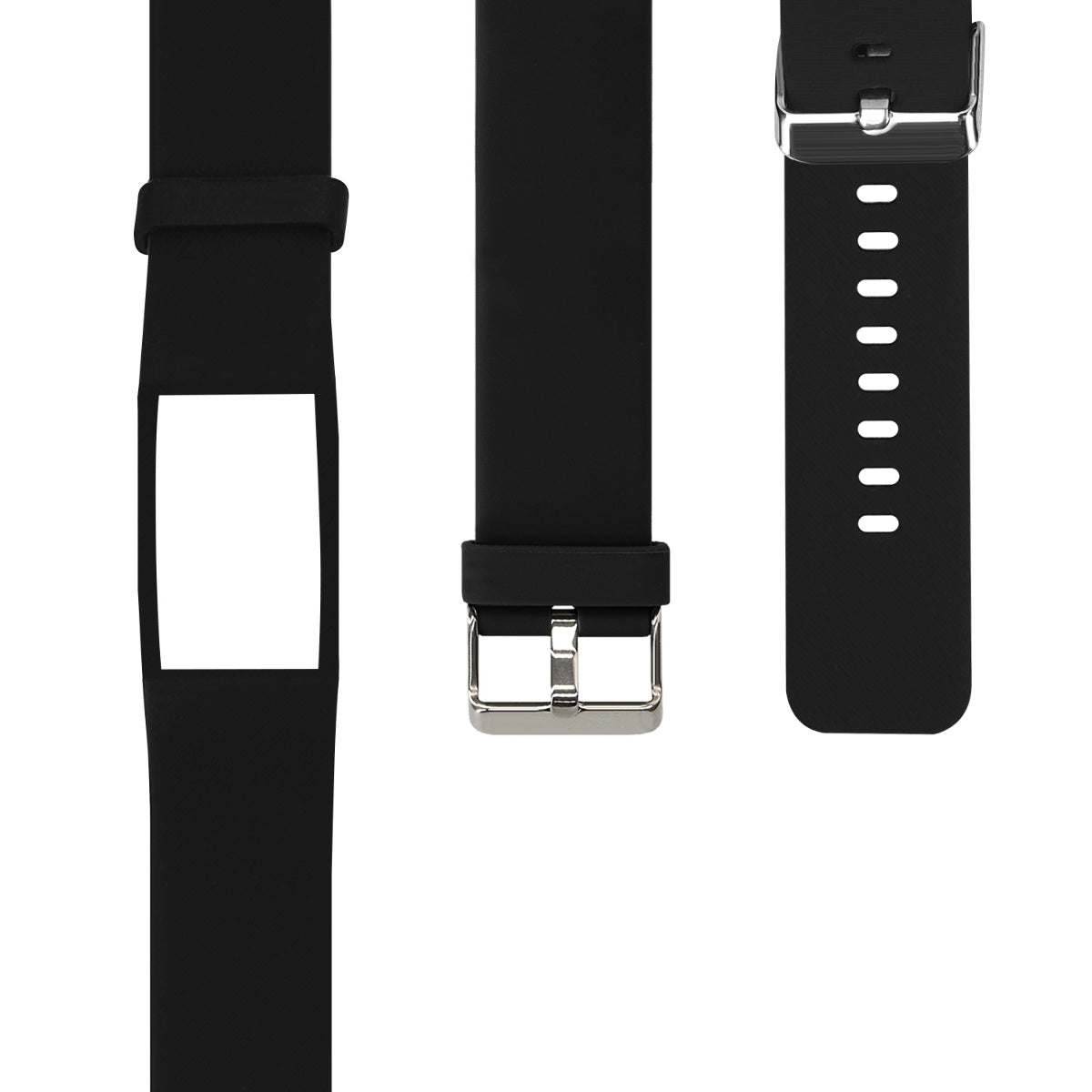 kwmobile Silikon Uhrenarmband für Polar A360 / A370 Armband Ersatzarmband für Fitnesstracker Wechselarmband Smartwatch