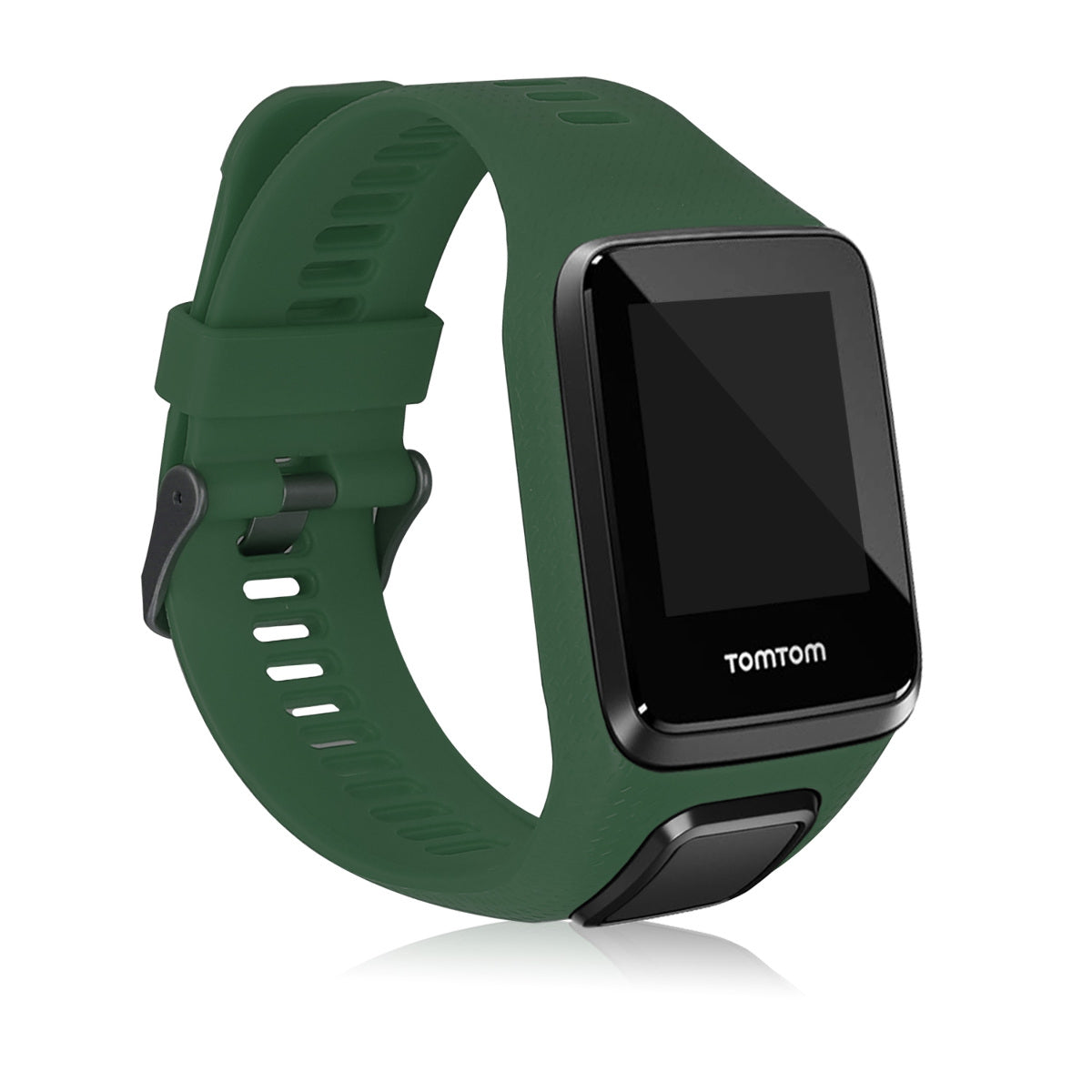 kwmobile Silikon Uhrenarmband für TomTom Adventurer/Runner 3/Spark 3/Golfer 2 Armband Ersatzarmband für Fitnesstracker Wechselarmband Smartwatch
