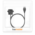 kwmobile USB Kabel Charger kompatibel mit HONOR Band 5 / 4 / 3 / 3 Pro / 2 / 2 Pro Ladekabel - Smart Watch Ersatzkabel - Fitnesstracker Aufladekabel