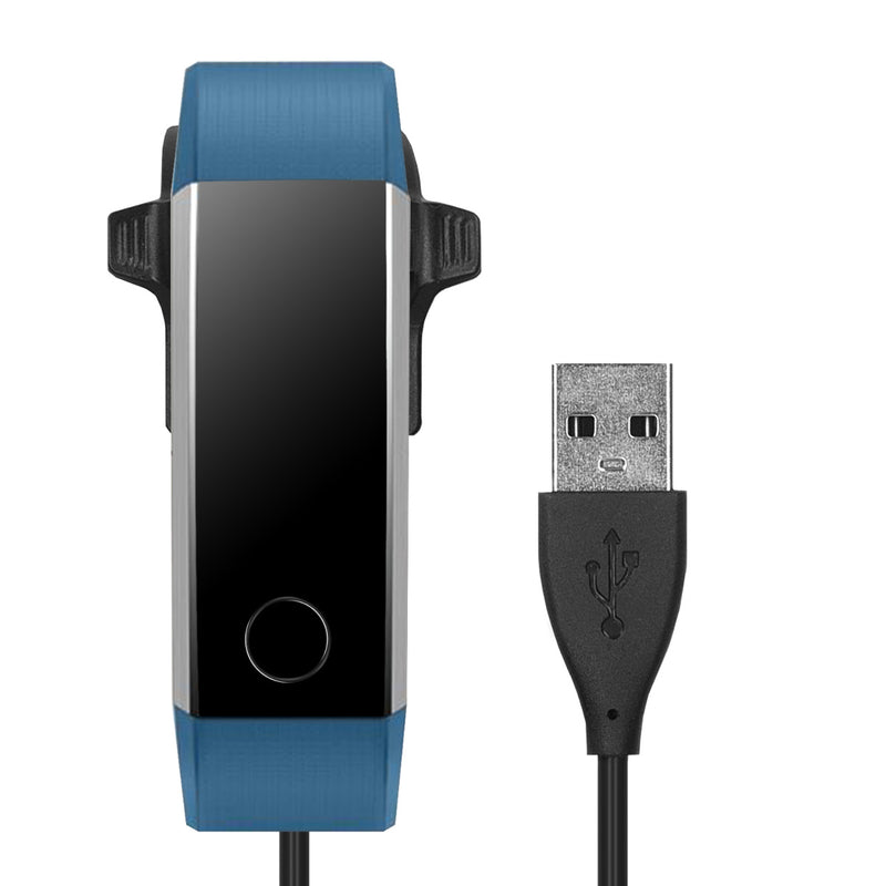 kwmobile USB Kabel Charger kompatibel mit HONOR Band 5 / 4 / 3 / 3 Pro / 2 / 2 Pro Ladekabel - Smart Watch Ersatzkabel - Fitnesstracker Aufladekabel