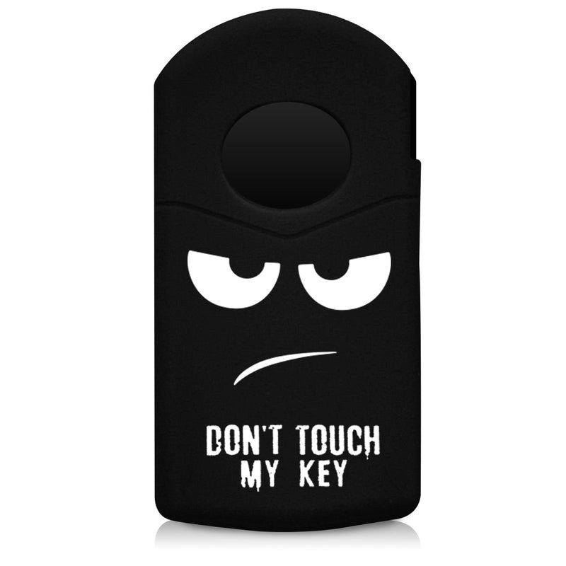 kwmobile Autoschlüssel Hülle kompatibel mit Mazda 2-Tasten Autoschlüssel Hülle - Schlüsselhülle Don't touch my Key