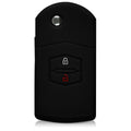 kwmobile Autoschlüssel Hülle kompatibel mit Mazda 2-Tasten Autoschlüssel Hülle - Schlüsselhülle Don't touch my Key