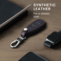 kwmobile Autoschlüssel Hülle kompatibel mit Ford 3-Tasten Autoschlüssel Keyless Go - Schutzhülle Schlüsselhülle Don't touch my Key