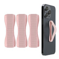 kwmobile Smartphone Fingerhalter Set - Handy Halter Griff Halterung Einhandbedienung - 3x Handyhalter
