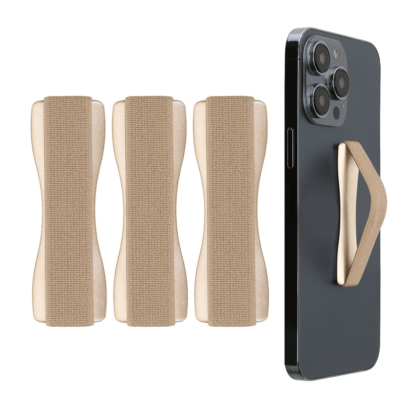 kwmobile Smartphone Fingerhalter Set - Handy Halter Griff Halterung Einhandbedienung - 3x Handyhalter