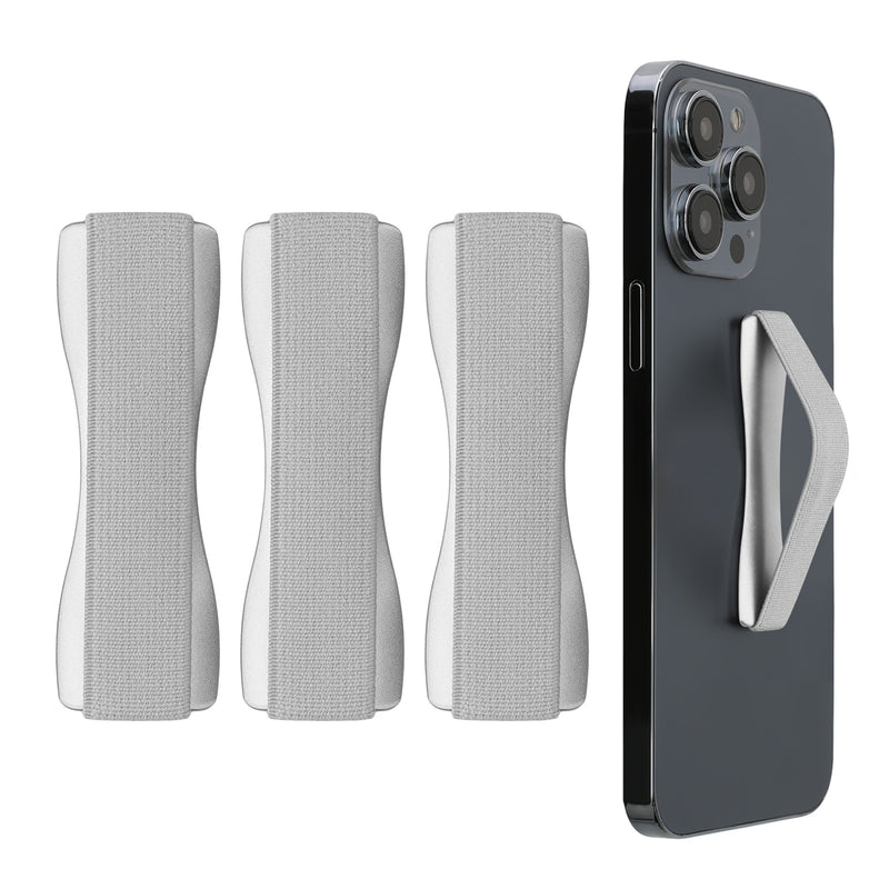 kwmobile Smartphone Fingerhalter Set - Handy Halter Griff Halterung Einhandbedienung - 3x Handyhalter