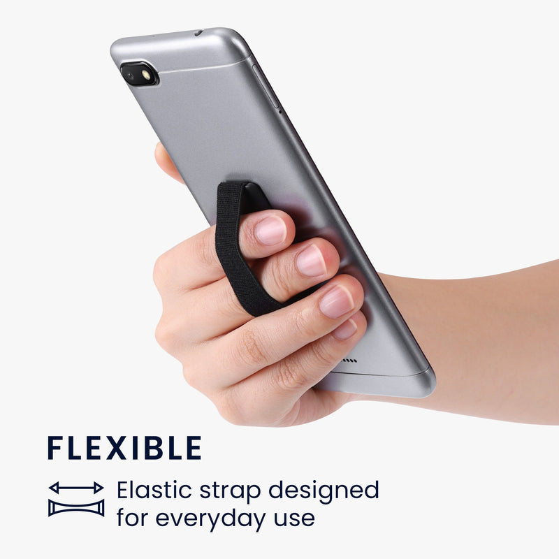 kwmobile Smartphone Fingerhalter Set - Handy Halter Griff Halterung Einhandbedienung - 3x Handyhalter
