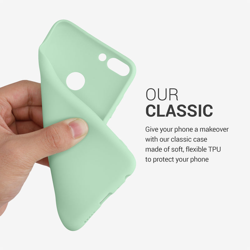 kwmobile Handyhülle für Huawei Enjoy 7S / P Smart (2017) Hülle - Kabelloses Laden - Schutzhülle Cover