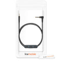 kwmobile Kopfhörerkabel für Bose QuietComfort 35 / 35II / 25 / QC25 / QC35 II / QC35 / On-Ear 2 / OE2 / OE2i / SoundTrue - Ersatz Kabel Mikrofon Lautstärkeregler - 3.5mm Klinke