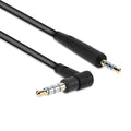kwmobile Kopfhörerkabel für Bose QuietComfort 35 / 35II / 25 / QC25 / QC35 II / QC35 / On-Ear 2 / OE2 / OE2i / SoundTrue - Ersatz Kabel Mikrofon Lautstärkeregler - 3.5mm Klinke