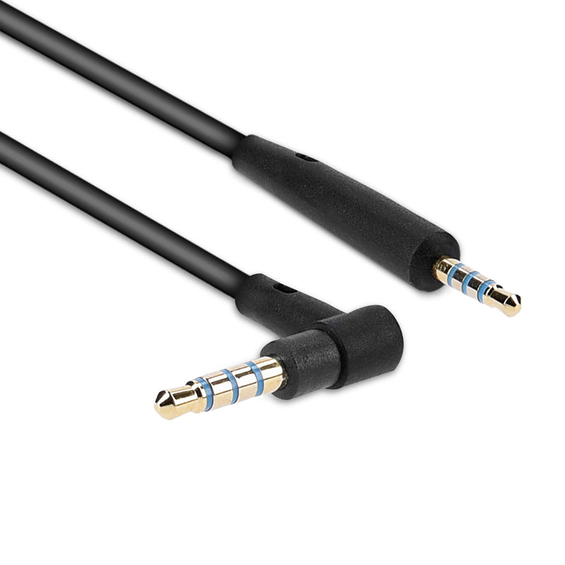 kwmobile Kopfhörerkabel für Bose QuietComfort 35 / 35II / 25 / QC25 / QC35 II / QC35 / On-Ear 2 / OE2 / OE2i / SoundTrue - Ersatz Kabel Mikrofon Lautstärkeregler - 3.5mm Klinke