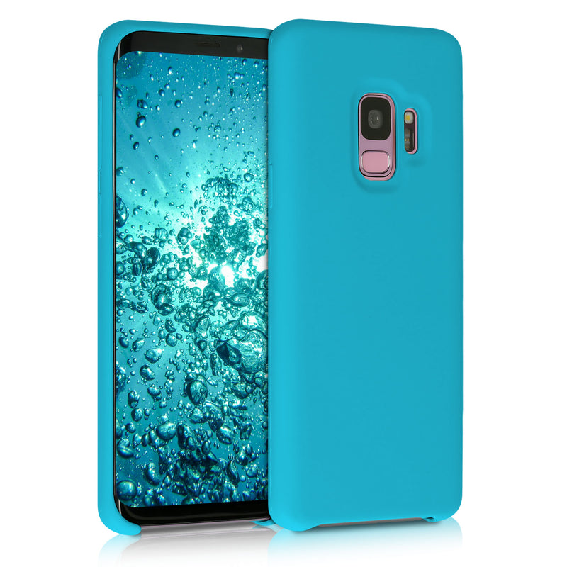 kwmobile Handyhülle für Samsung Galaxy S9 Hülle - Case Silikon - Kabelloses Laden - Schutzhülle Cover