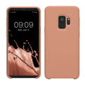 kwmobile Handyhülle für Samsung Galaxy S9 Hülle - Case Silikon - Kabelloses Laden - Schutzhülle Cover