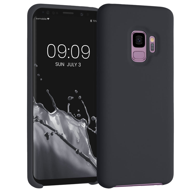 kwmobile Handyhülle für Samsung Galaxy S9 Hülle - Case Silikon - Kabelloses Laden - Schutzhülle Cover