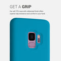 kwmobile Handyhülle für Samsung Galaxy S9 Hülle - Case Silikon - Kabelloses Laden - Schutzhülle Cover