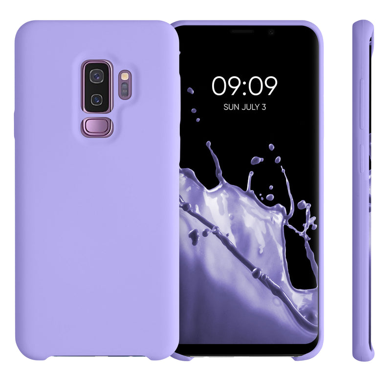 kwmobile Handyhülle für Samsung Galaxy S9 Plus Case Silikon Kabelloses Laden Schutzhülle Cover