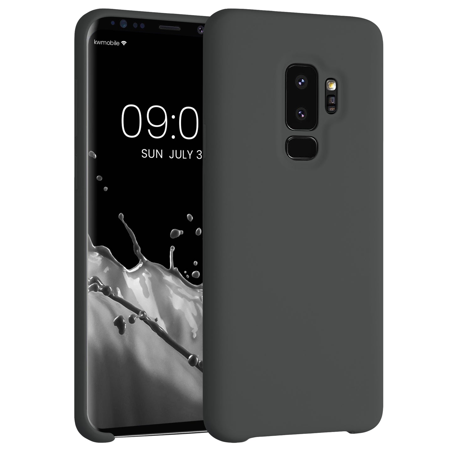kwmobile Handyhülle für Samsung Galaxy S9 Plus Case Silikon Kabelloses Laden Schutzhülle Cover