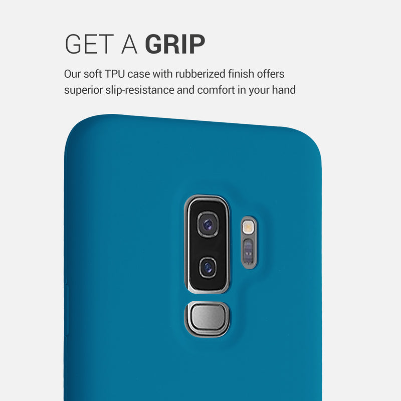 kwmobile Handyhülle für Samsung Galaxy S9 Plus Case Silikon Kabelloses Laden Schutzhülle Cover