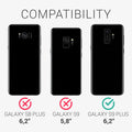 kwmobile Handyhülle für Samsung Galaxy S9 Plus Case Silikon Kabelloses Laden Schutzhülle Cover