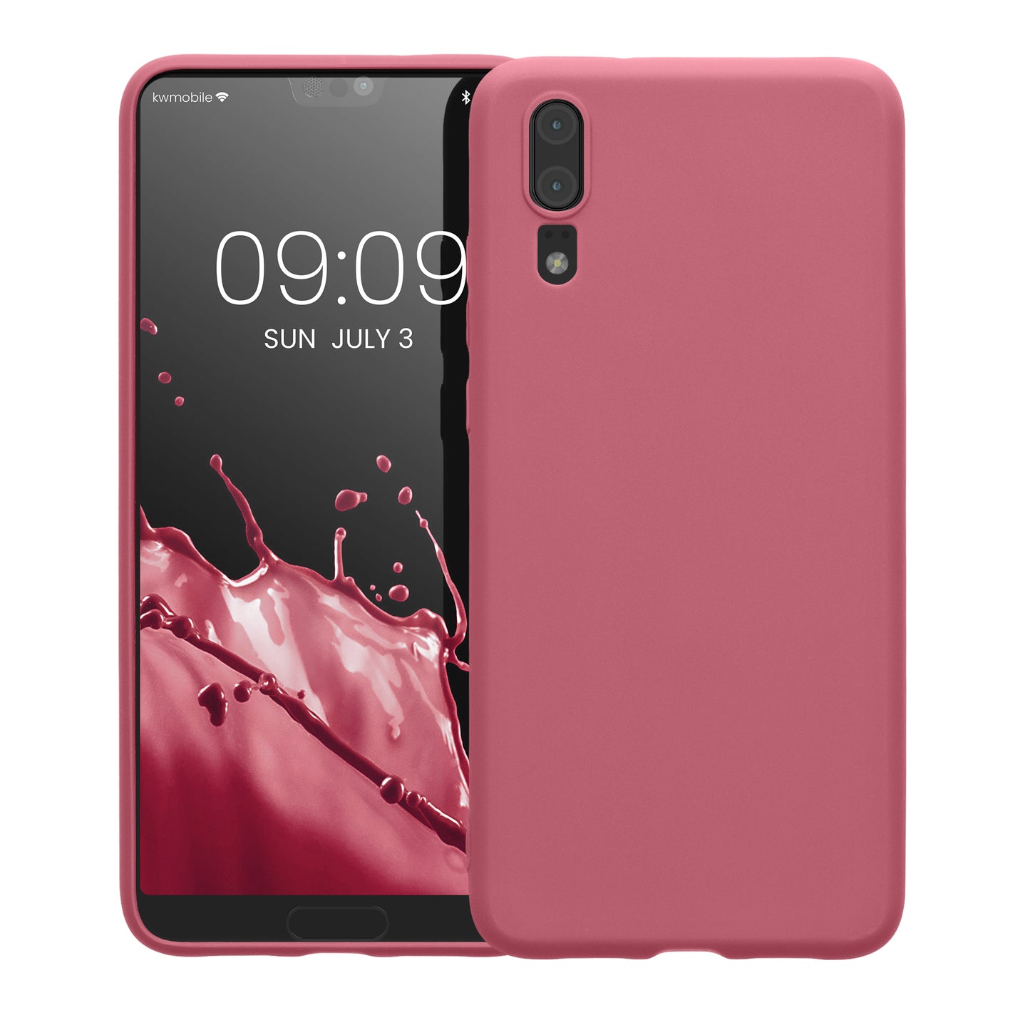 kwmobile Handyhülle für Huawei P20 - Kabelloses Laden - Schutzhülle Cover