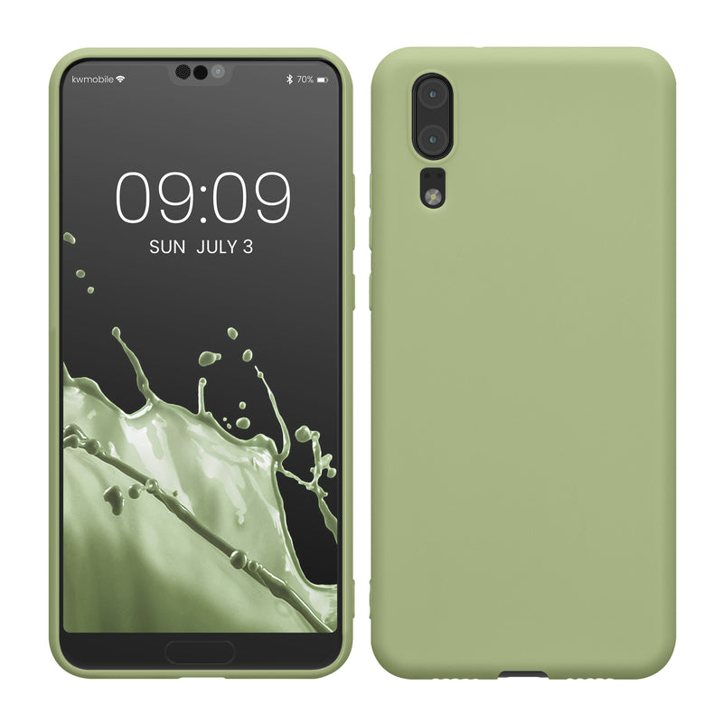 kwmobile Handyhülle für Huawei P20 - Kabelloses Laden - Schutzhülle Cover