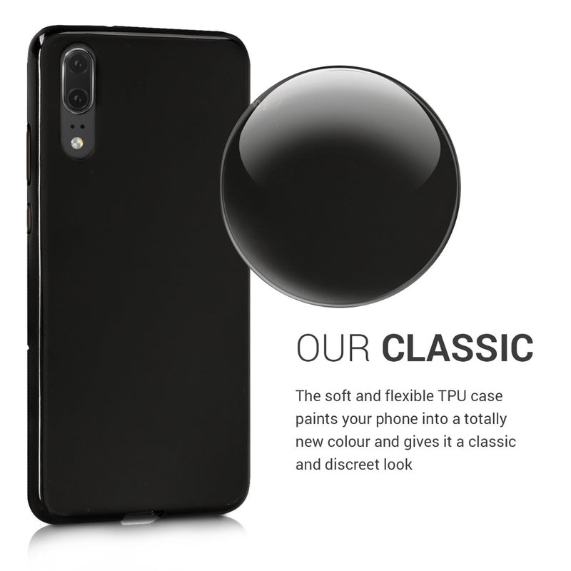 kwmobile Handyhülle für Huawei P20 - Kabelloses Laden - Schutzhülle Cover