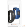kwmobile Uhrenarmband für Garmin Vivofit 4 Armband Fitnesstracker Band Set Ersatzarmband Smartwatch