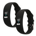 kwmobile Uhrenarmband für Garmin Vivofit 4 Armband Fitnesstracker Band Set Ersatzarmband Smartwatch