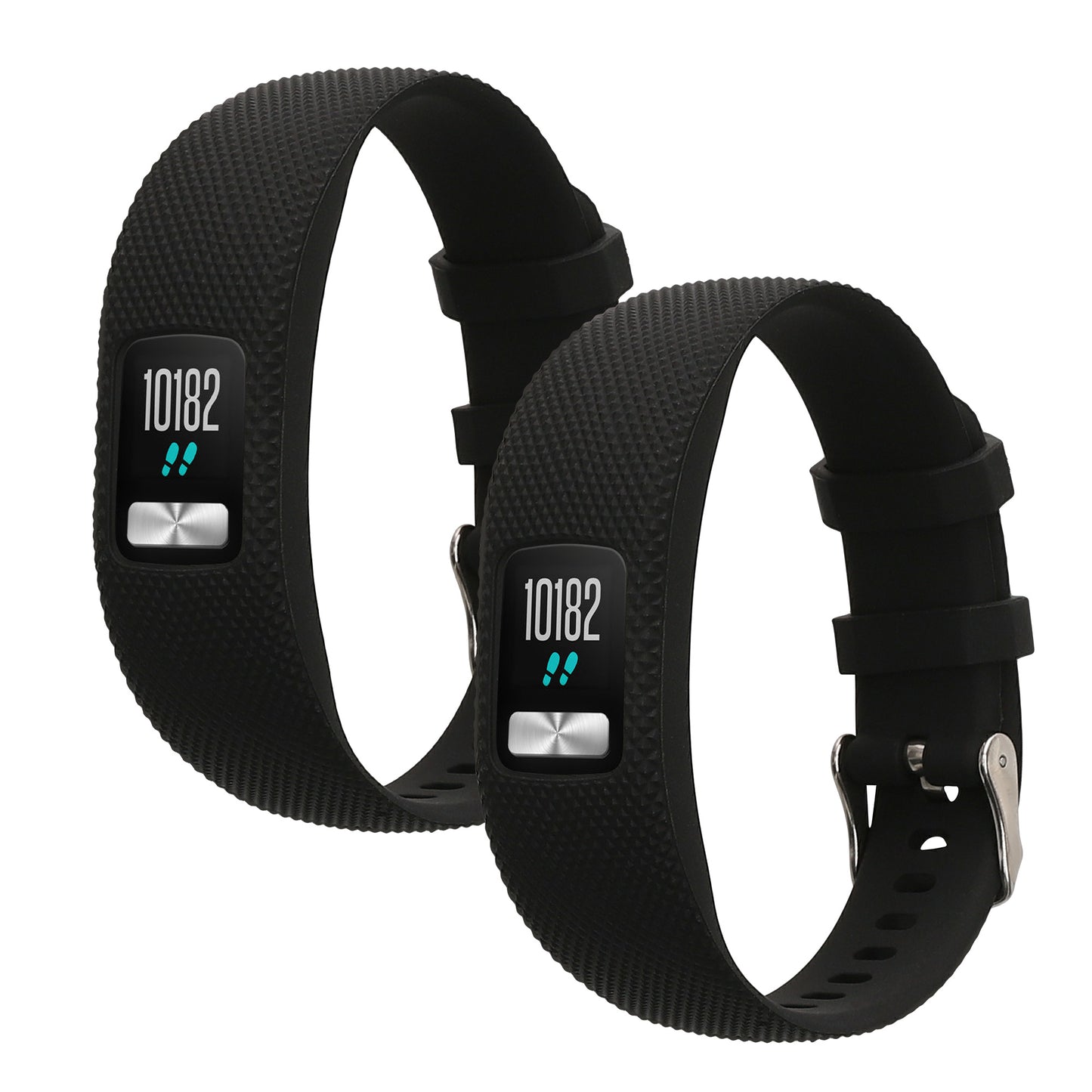 kwmobile Uhrenarmband für Garmin Vivofit 4 Armband Fitnesstracker Band Set Ersatzarmband Smartwatch