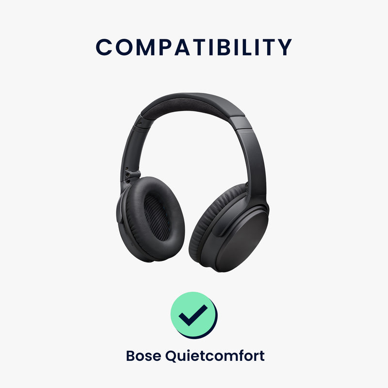 kwmobile Ohr Polster für Bose Quietcomfort Kopfhörer Ersatzteile Over Ear Headphones