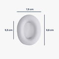 kwmobile Ohr Polster für Bose Quietcomfort Kopfhörer Ersatzteile Over Ear Headphones