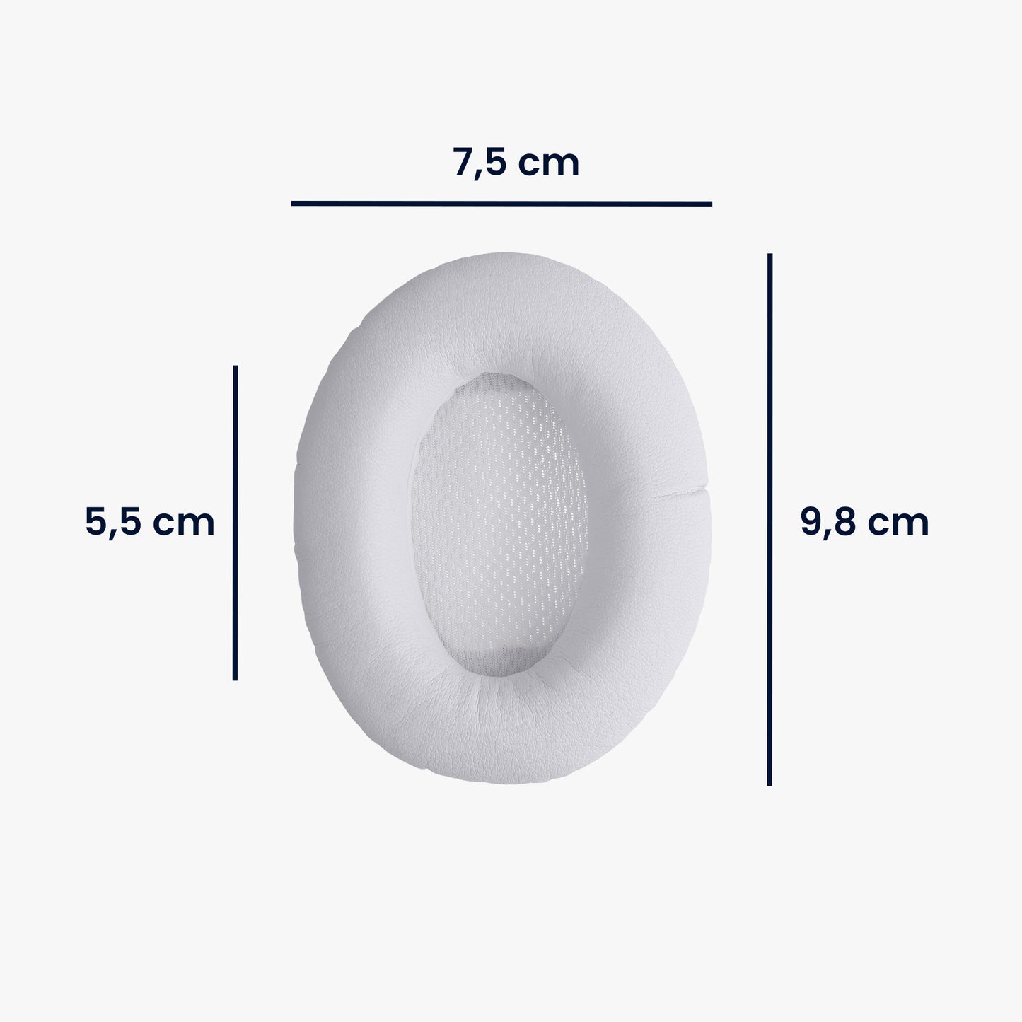 kwmobile Ohr Polster für Bose Quietcomfort Kopfhörer Ersatzteile Over Ear Headphones