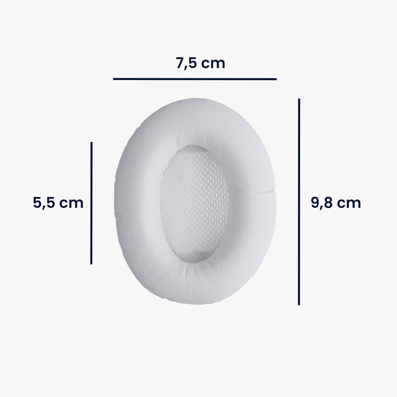 kwmobile Ohr Polster für Bose Quietcomfort Kopfhörer Ersatzteile Over Ear Headphones
