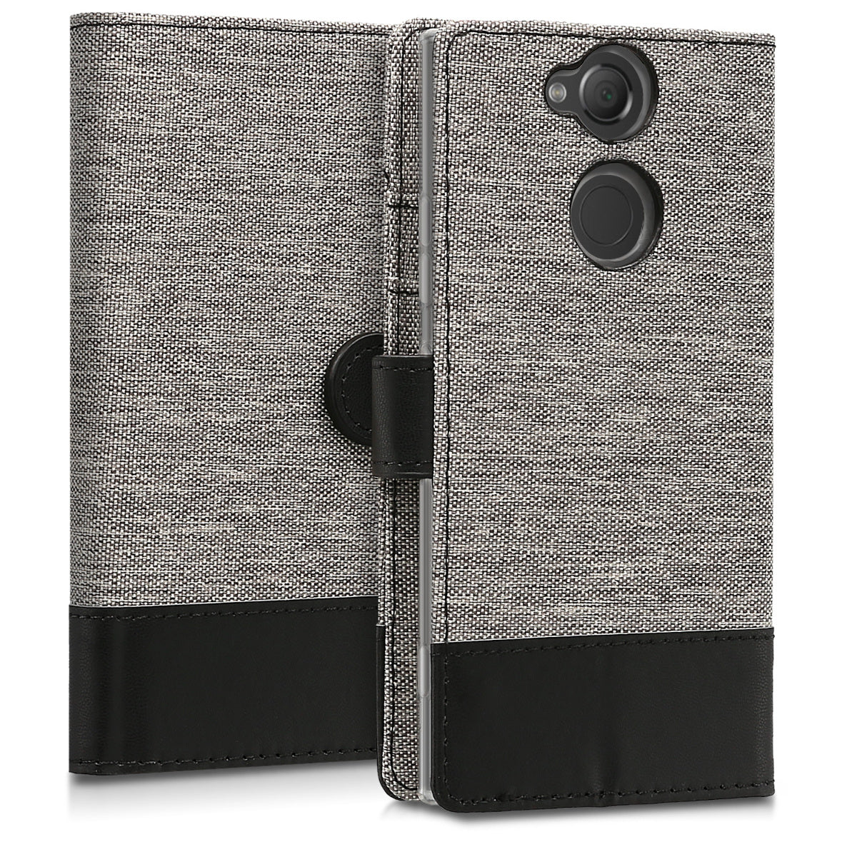Kunstleder Hülle kompatibel mit Sony Xperia XA2