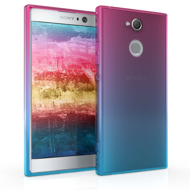 kwmobile Case kompatibel mit Sony Xperia XA2 - Hülle Handy - Handyhülle Transparent