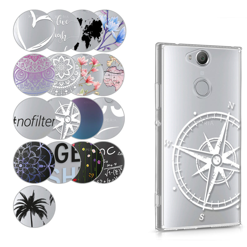 kwmobile Case kompatibel mit Sony Xperia XA2 - Hülle Handy - Handyhülle Transparent