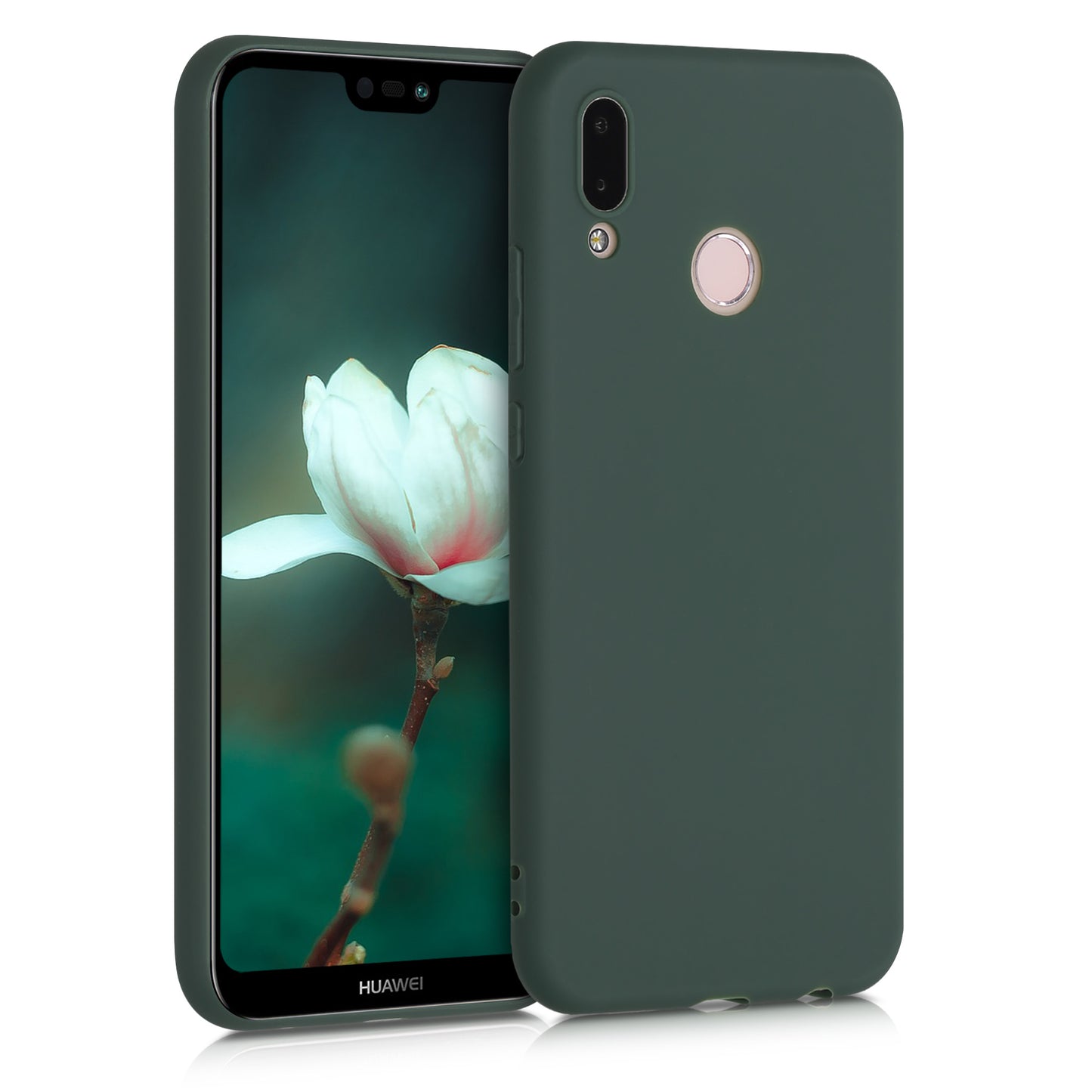 kwmobile Handyhülle für Huawei P20 Lite Hülle Kabelloses Laden Schutzhülle Cover