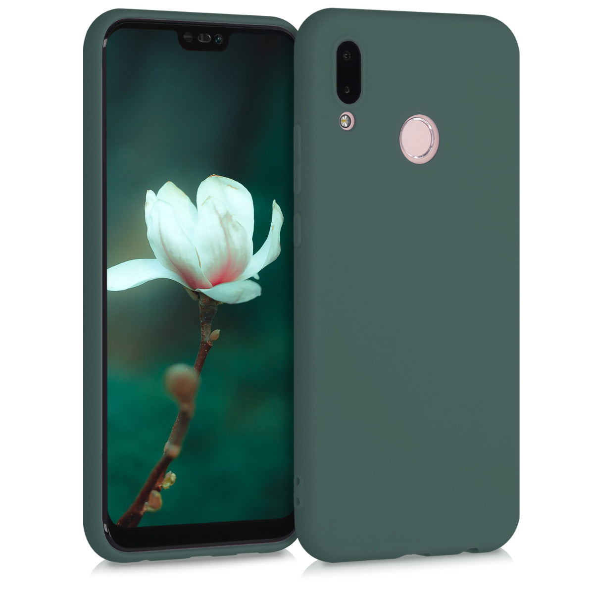 kwmobile Handyhülle für Huawei P20 Lite Hülle Kabelloses Laden Schutzhülle Cover