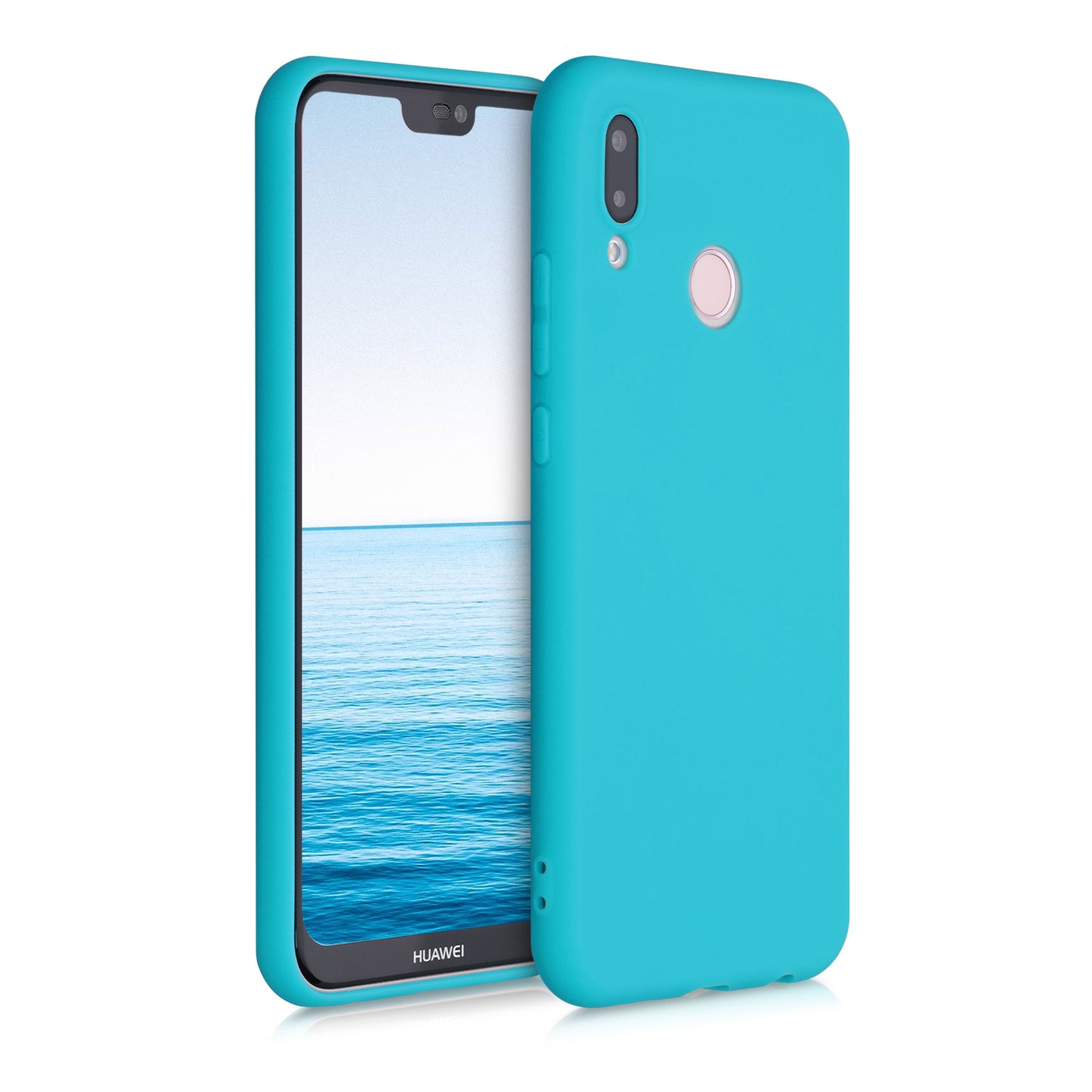 kwmobile Handyhülle für Huawei P20 Lite Hülle Kabelloses Laden Schutzhülle Cover