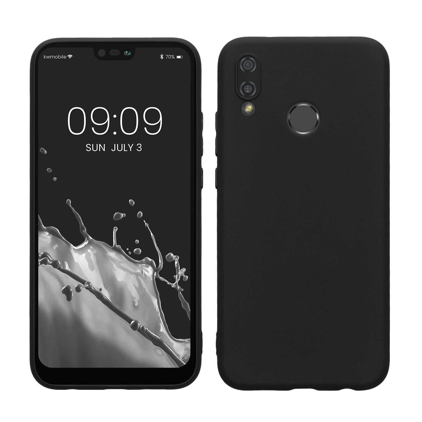 kwmobile Handyhülle für Huawei P20 Lite Hülle Kabelloses Laden Schutzhülle Cover