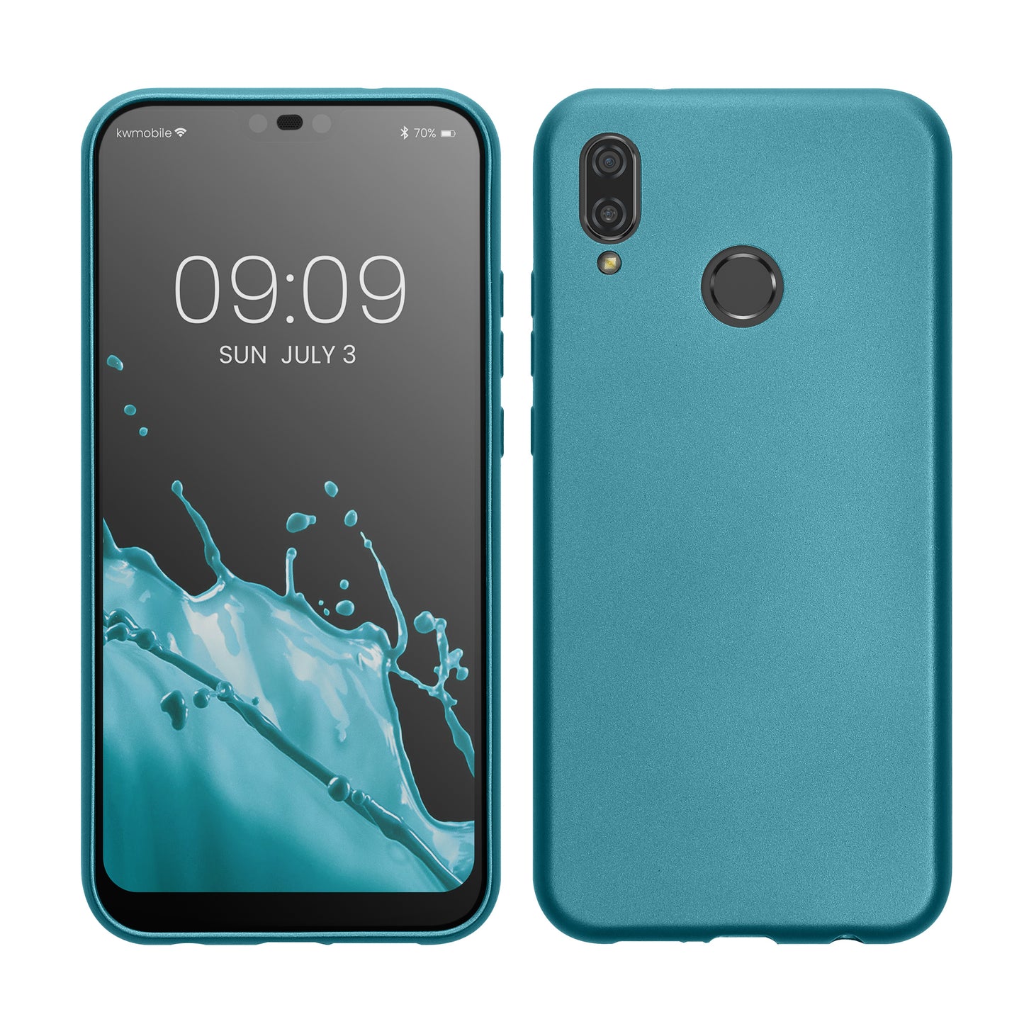 kwmobile Handyhülle für Huawei P20 Lite Hülle Silikon Case Schutzhülle Cover
