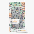 kwmobile Handyhülle für Huawei Enjoy 7S / P Smart (2017) Hülle - Silikon Case metallisch schimmernd - Schutzhülle Cover