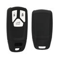 kwmobile Autoschlüssel Hülle kompatibel mit Audi 3-Tasten Smartkey Autoschlüssel (nur Keyless Go)
