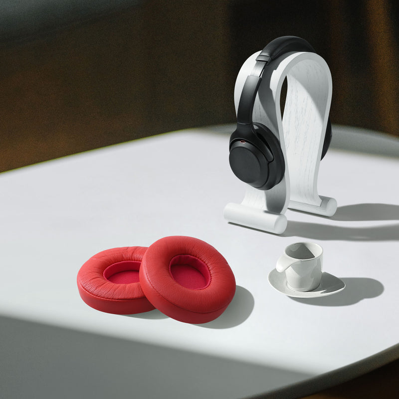 kwmobile Ohr Polster für Beats Solo 2 Wireless / Solo 3 Wireless Ohrpolster Ersatz Kopfhörer Ersatzteile Over Ear Headphones